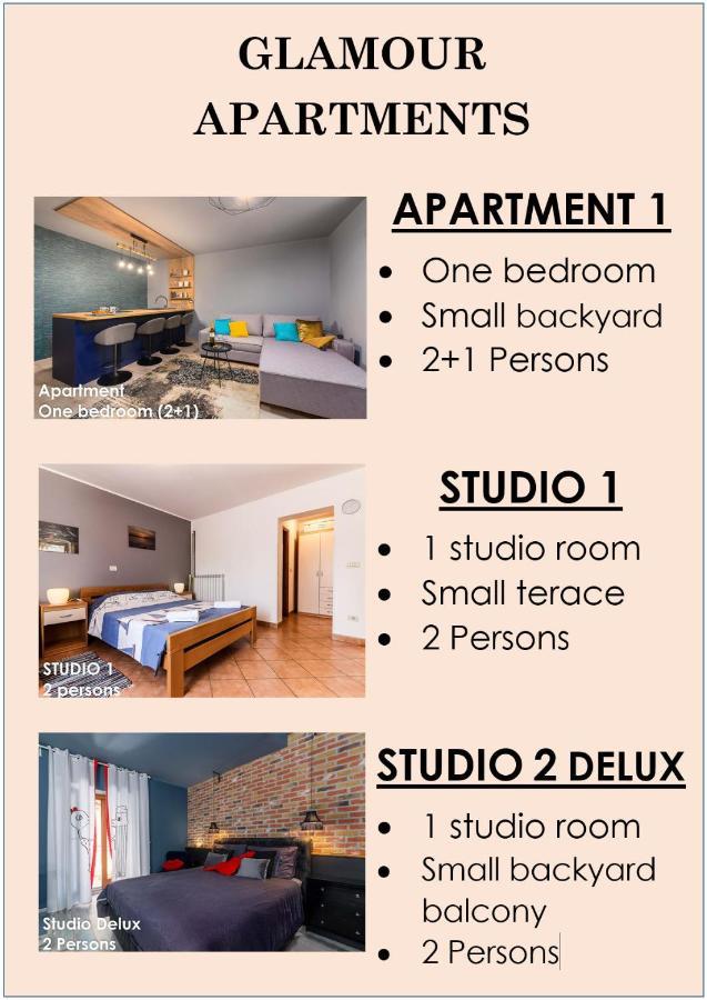 Glamour Apartments Врсар Экстерьер фото